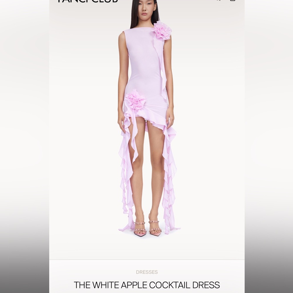 Fanci club THE WHITE APPLE COCKTAIL DRESS - Picture 1 of 5